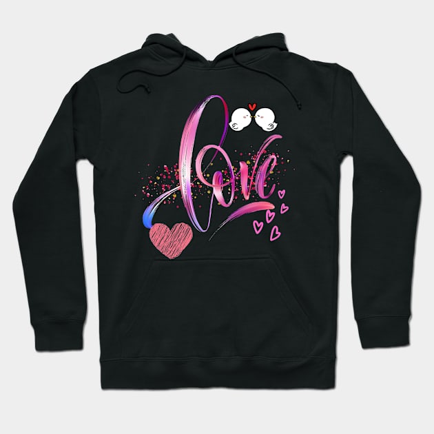 Love Hoodie by Lili's Designs